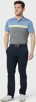 Chemise polo Callaway Mens Soft Touch Colour Block Polo Medium Magnetic Blue Heather XL - 2