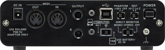 USB audio prevodník - zvuková karta Roland DUO CAPTURE EX - 3