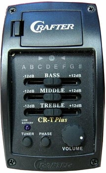 Dreadnought elektro-akoestische gitaar Crafter HDC-24EQ NT - 2