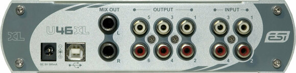 Interface áudio USB ESI U46 XL - 2