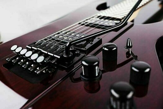 Elektrisk guitar Line6 JTV-89 Floyd Rose Blood Red - 3