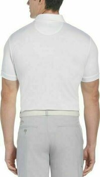Риза за поло Callaway Mens Asymetrical Street Mural Printed Polo Bright White XS - 4