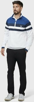 Hoodie/Sweater Callaway LS Street Blocked 1/4 Zip Bright White M Sweatshirt - 3