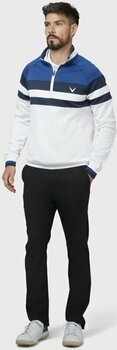 Hoodie/Sweater Callaway Mens LS Street Blocked 1/4 Zip Bright White XL - 3