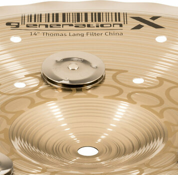 Cymbale china Meinl GX-14FCH-J Generation X Jingle Filter China Cymbale china 14" - 4