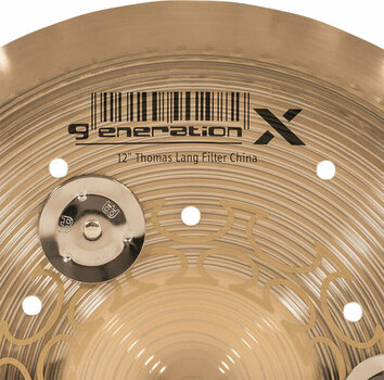 Cymbale china Meinl GX-12FCH-J Generation X  Jingle Filter China Cymbale china 12" - 6