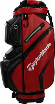 Golftaske TaylorMade Deluxe Cart Bag Red/Black Golftaske - 3
