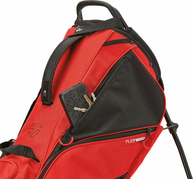 Saco de golfe TaylorMade Flex Tech Lite Stand Bag Red/Black Saco de golfe - 6