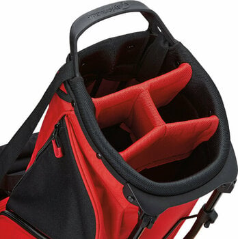 Saco de golfe TaylorMade Flex Tech Lite Stand Bag Red/Black Saco de golfe - 7