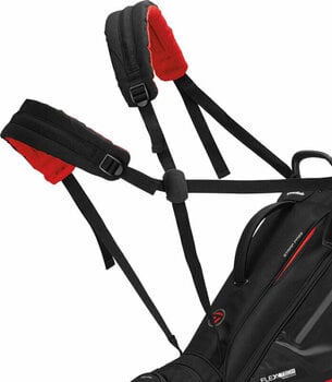 Golfbag TaylorMade Flex Tech Crossover Stand Bag Black/Red Golfbag - 4