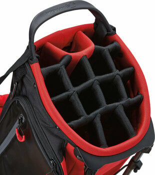 Golf Bag TaylorMade Flex Tech Crossover Stand Bag Black/Red Golf Bag - 9