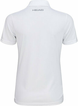 T-shirt de ténis Head Club Jacob 22 Tech Polo Shirt Women White XL T-shirt de ténis - 2