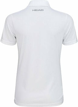Tenisové tričko Head Club Jacob 22 Tech Polo Shirt Women White L Tenisové tričko - 2