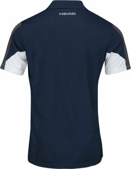 Tennis T-shirt Head Club 22 Tech Polo Shirt Men Dark Blue 2XL Tennis T-shirt - 2