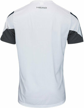 Teniszpóló Head Club 22 Tech T-Shirt Men White/Dress Blue S Teniszpóló - 2