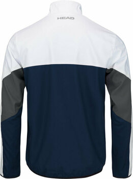 Tenisové tričko Head Club 22 Jacket Men Dark Blue L Tenisové tričko - 2