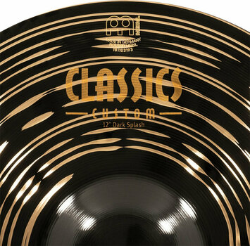 Splash činel Meinl CC12DAS Classics Custom Dark 12" Splash činel - 6