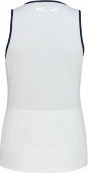 Tennis T-shirt Head Performance Tank Top Women White/Print S Tennis T-shirt - 2