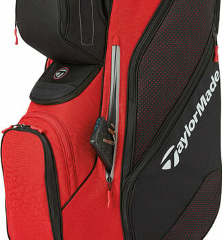 Golfbag TaylorMade Supreme Cart Bag Black/Red Golfbag - 5