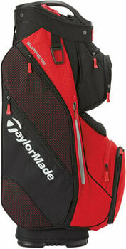 Golfbag TaylorMade Supreme Cart Bag Black/Red Golfbag - 4