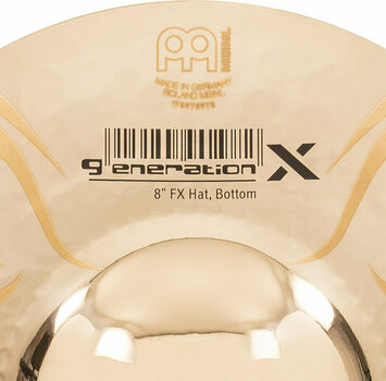 Effects Cymbal Meinl GX-8FXH Generation X FX Hat Effects Cymbal 8" - 10