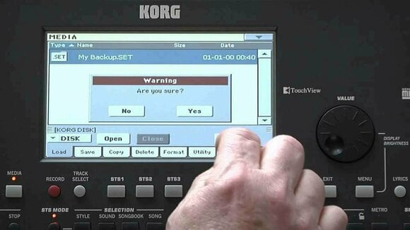 Profesionálny keyboard Korg PA600 - 6
