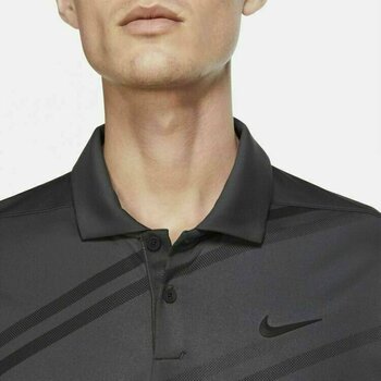 Polo-Shirt Nike Dri-Fit Vapor Mens Polo Shirt Dark Smoke Grey/Black 2XL - 3
