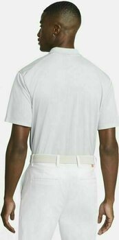 Polo-Shirt Nike Dri-Fit Victory Color-Blocked Mens Polo Shirt Light Smoke Grey/Obsidian/White/White 4XL - 2