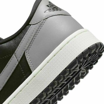 Chaussures de golf pour hommes Nike Air Jordan 1 Low G Black/Medium Grey/Sail 44,5 Chaussures de golf pour hommes - 8