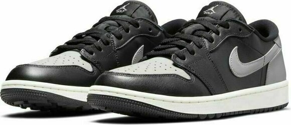 Calçado de golfe para homem Nike Air Jordan 1 Low G Black/Medium Grey/Sail 45,5 - 3
