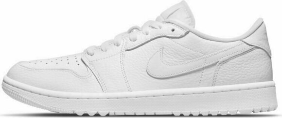 Calçado de golfe para homem Nike Air Jordan 1 Low G White/White 44 - 2
