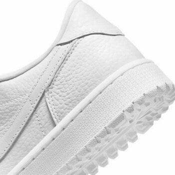 Scarpa da golf da uomo Nike Air Jordan 1 Low G White/White 44,5 Scarpa da golf da uomo - 9