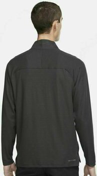 Polo Shirt Nike Dri-Fit ADV Vapor Mens Half-Zip Top Black/Dark Smoke Grey/Black 2XL - 2