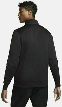 Polo Shirt Nike Dri-Fit Player Mens Half-Zip Top Black/Black 2XL - 2