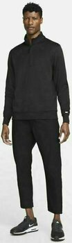 Camisa pólo Nike Dri-Fit Player Mens Half-Zip Top Black/Black 3XL - 3