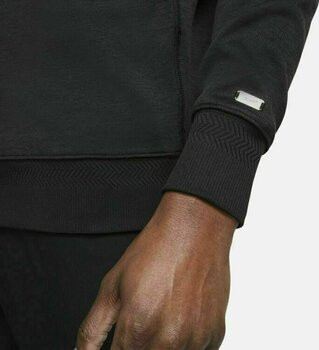 Polo Shirt Nike Dri-Fit Player Mens Half-Zip Top Black/Black M - 5