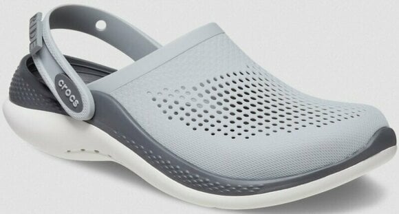 Unisex cipele za jedrenje Crocs LiteRide 360 Clog Light Grey/Slate Grey 36-37 - 5