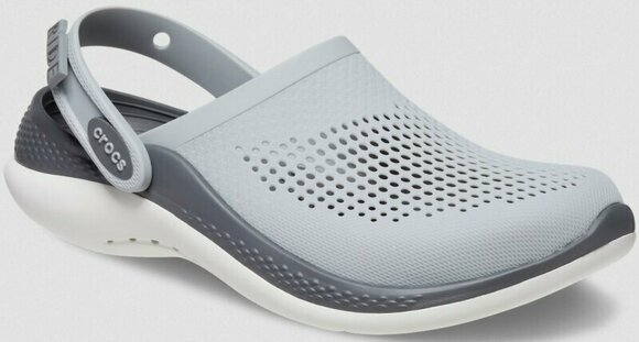 Unisex cipele za jedrenje Crocs LiteRide 360 Clog Light Grey/Slate Grey 42-43 - 5