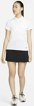 Polo Shirt Nike Dri-Fit Victory Womens Golf Polo White/Black M - 2