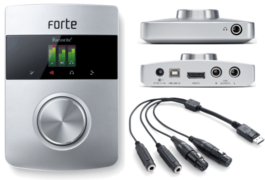 Interfață audio USB Focusrite FORTE - 3