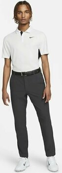 Polo Shirt Nike Dri-Fit Tiger Woods Advantage Jacquard Color-Blocked White/Photon Dust/Black 2XL - 2