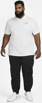 Риза за поло Nike Dri-Fit Tiger Woods Advantage Jacquard Color-Blocked White/Photon Dust/Black 2XL - 9