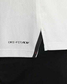 Polo Shirt Nike Dri-Fit Tiger Woods Advantage Jacquard Color-Blocked White/Photon Dust/Black 2XL - 13