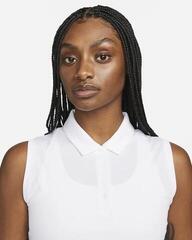 Polo Shirt Nike Dri-Fit Victory Womens Sleeveless Golf White/Black M Polo Shirt - 3