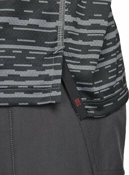 Polo Shirt Nike Dri-Fit Tiger Woods Advantage Stripe Iron Grey/University Red/White M Polo Shirt - 5