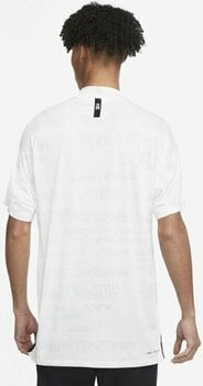 Риза за поло Nike Dri-Fit Tiger Woods Advantage Mock White/University Red/Black M - 2