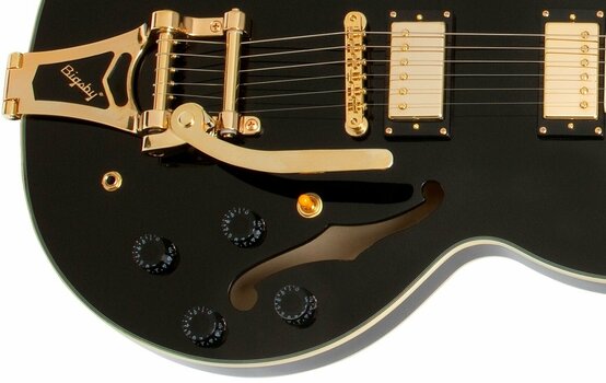 Semi-akoestische gitaar Epiphone ES-355 Ebony - 3