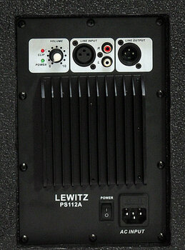 Actieve luidspreker Lewitz PS112A - 4