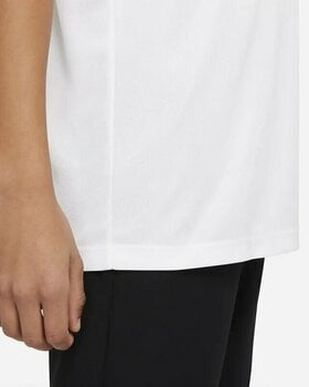 Poloshirt Nike Dri-Fit Victory Boys Golf Polo White/Black XL Poloshirt - 4