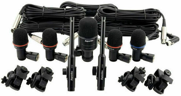 Sada mikrofonů pro bicí Superlux DRK K5C2 Sada mikrofonů pro bicí - 6